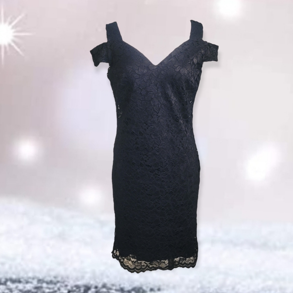 Classic Black Cocktail Dress